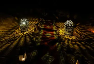 Décoration Lumière et Lanternes pour un Mariage Marocain